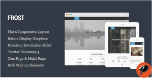 Frost Multipurpose Responsive One Page HTML5
