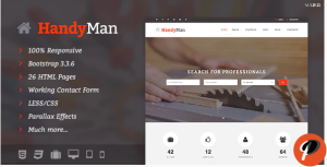 Handyman Job Board HTML Template