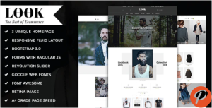 Look Responsive E commerce HTML5 Template