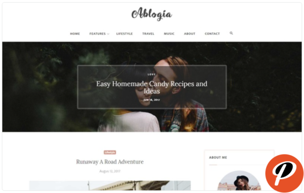 Abloga HTML5 Blog Website Template