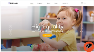 Babyland Kids Center Multipage Clean HTML Website Template