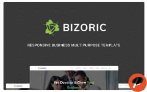 Bizoric Responsive Multipurpose HTML Website Template