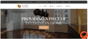 COZY Flooring Materials Responsive Modern HTML Website Template