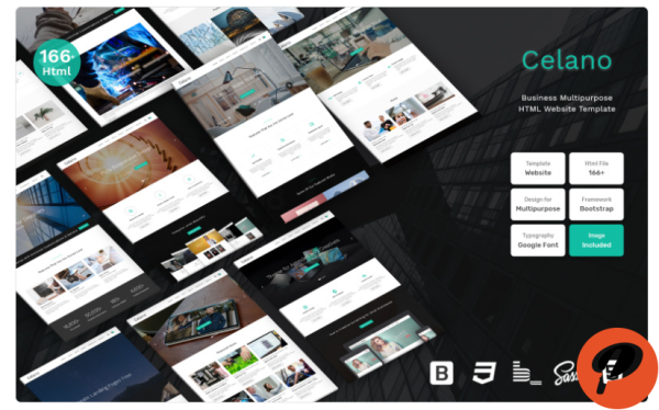 Celano Business Multipurpose Clean Bootstrap Website Template