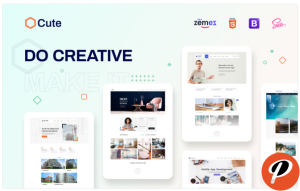 Cute Universal Multipurpose Creative HTML Website Template