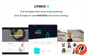 Litmus Creative Multipurpose Website Template