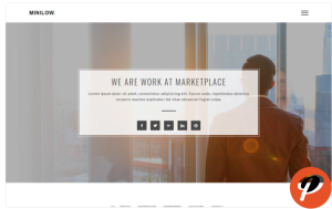 Minilow Creative Portfolio Website Template