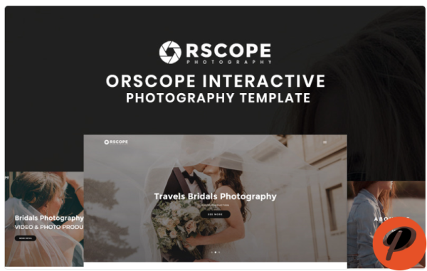 Orscope Interactive Photography Website Template