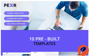 Pexr Responsive Multipurpose HTML5 Website Template