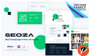 Seoza SEO Agency HTML Website Template