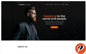 Speaker Event Planner Multipage Creative HTML Website Template