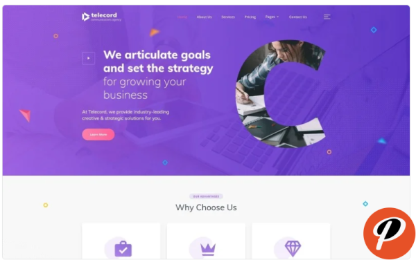 Telecord Digital Marketing Multipage Creative HTML Website Template