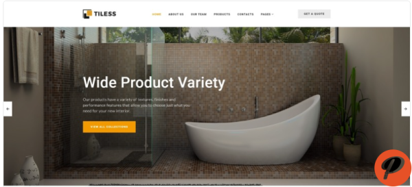 Tiless Home Decor Multipage Creative HTML Website Template