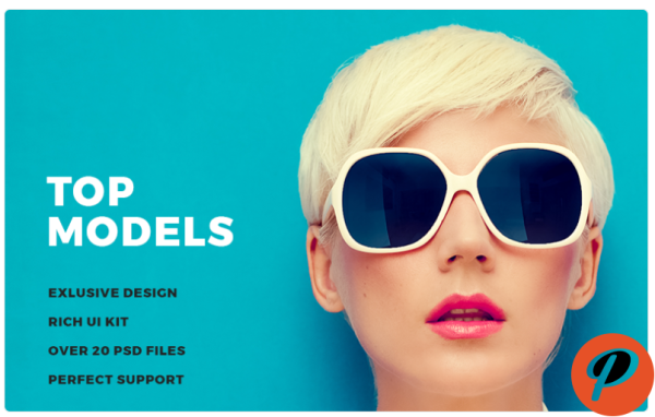 Top Models Website Template