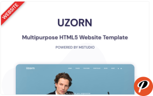 Uzorn Responsive Multi Purpose Website Template