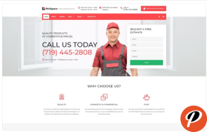 WinSpace Windows Installation Company Website Template