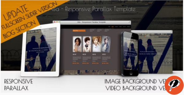 Alfa Responsive Parallax Template