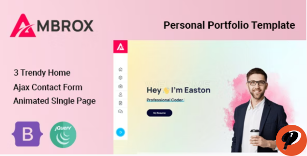 Ambrox Personal Portfolio Template