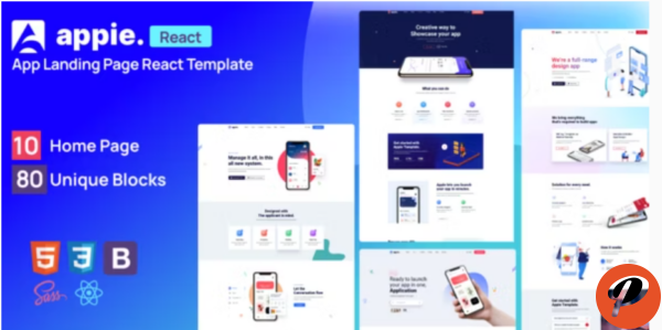 Appie React App Landing Page