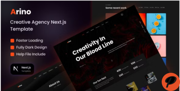 Arino Creative Agency Nextjs Template