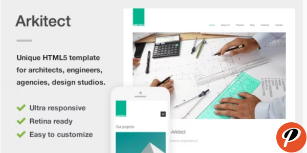 Arkitect A Professional HTML5 Template for Architects and Engineers