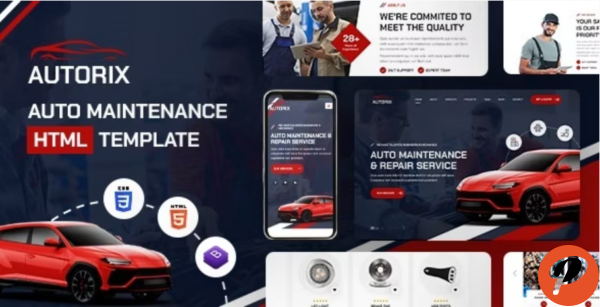 Autorix Auto Maintenance HTML Template