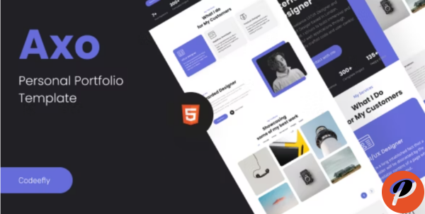 Axo Personal Portfolio Template