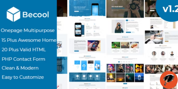 Becool Onepage Multipurpose Template