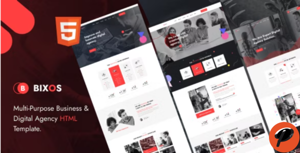 Bixos Business Digital Agency HTML Template