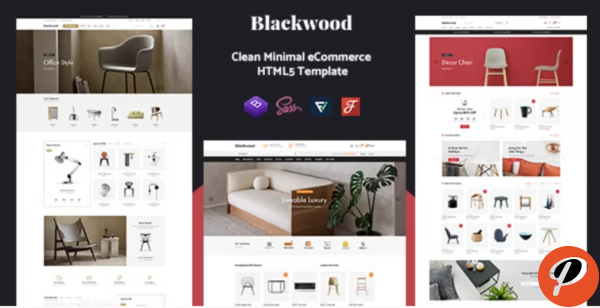 Blackwood Clean Minimal eCommerce HTML5 Template