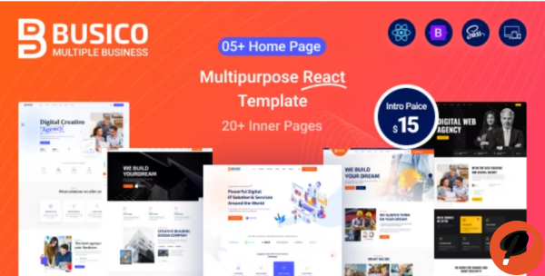 Busico – Multipurpose Business React Template