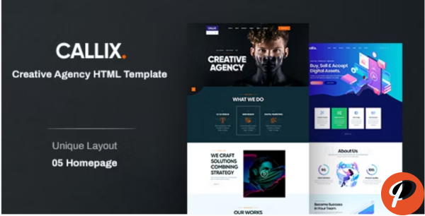 Callix Creative Agency HTML Template