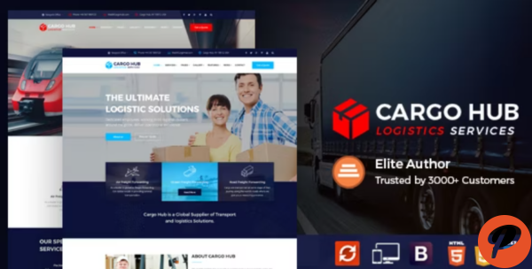 Cargo HUB Logistics HTML Template