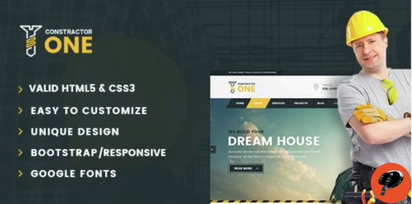 Constractor One Construction Home Renovation HTML5 Template