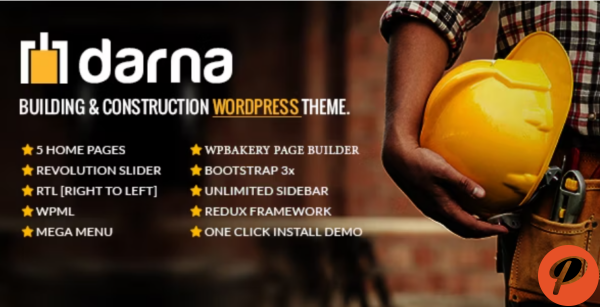 Darna – Building Construction WordPress Theme