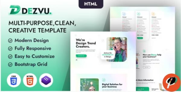 DezVu – Bring Your Vision to Life HTML Template