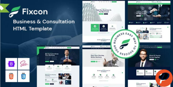 Fixcon Business And Consulting HTML Template