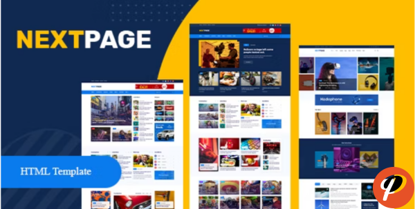 Nextpage Newspaper Magazine Food HTML Template