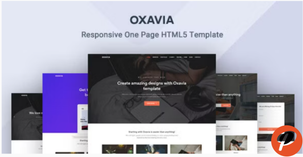 Oxavia Responsive One Page Template