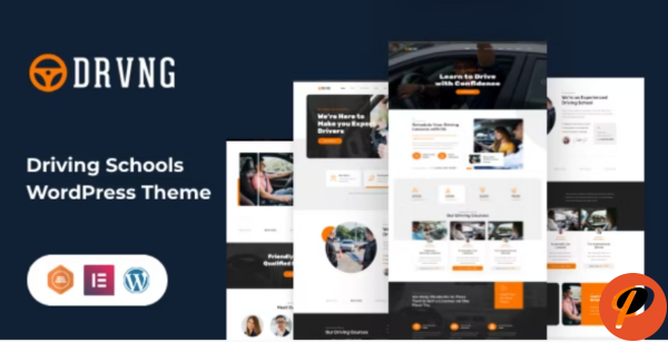 DRVNG Driving School WordPress Theme