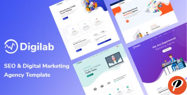 Digilab SEO Digital Marketing Agency Template