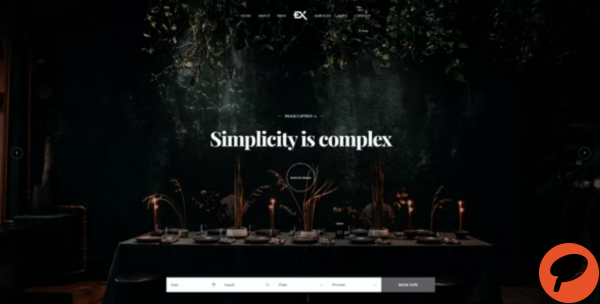 Dinex One Page Restaurant WordPress Theme