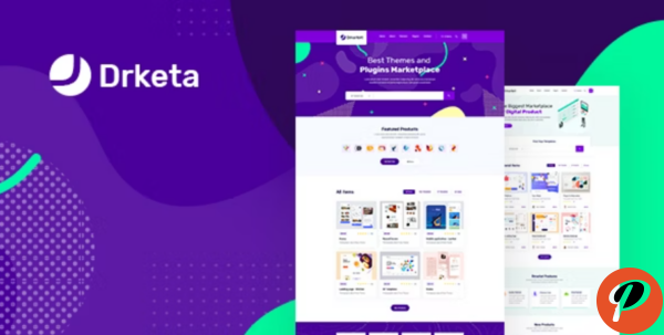 Drketa Digital Marketplace HTML Template