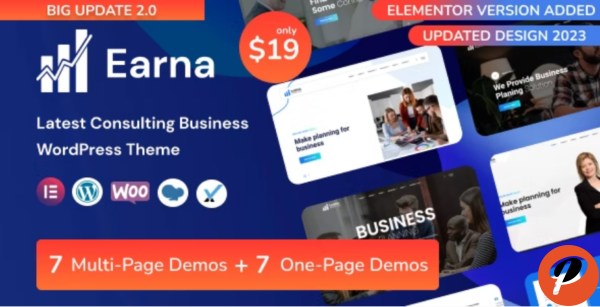 Earna Business Consulting WordPress