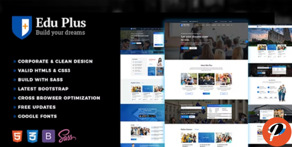 Edu Plus Education Template