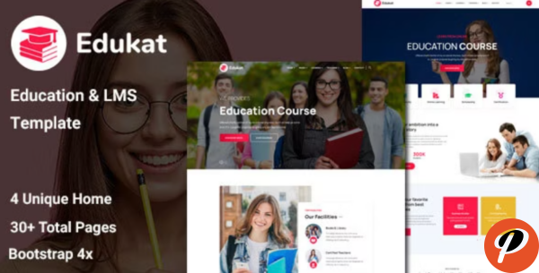 Edukat Education and LMS Template