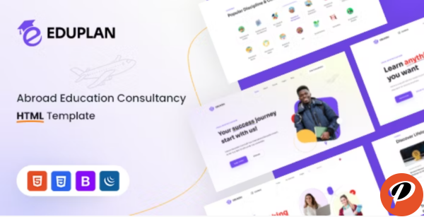 Eduplan Education Consultancy HTML Template