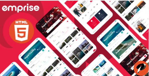 Emprise Travel HTML Template for Tour Agents