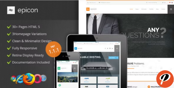 Epicon Clean Multipurpose HTML Template
