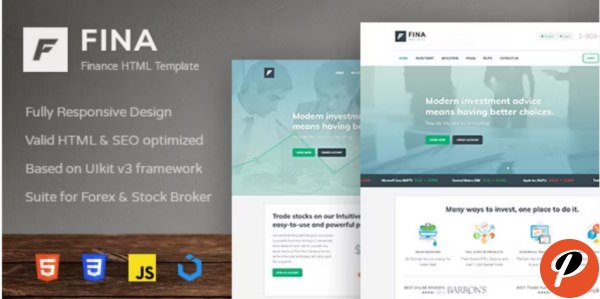 Fina Finance and Business HTML Template